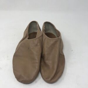 Brown Leather Ballet Flats, Woman's Size 9